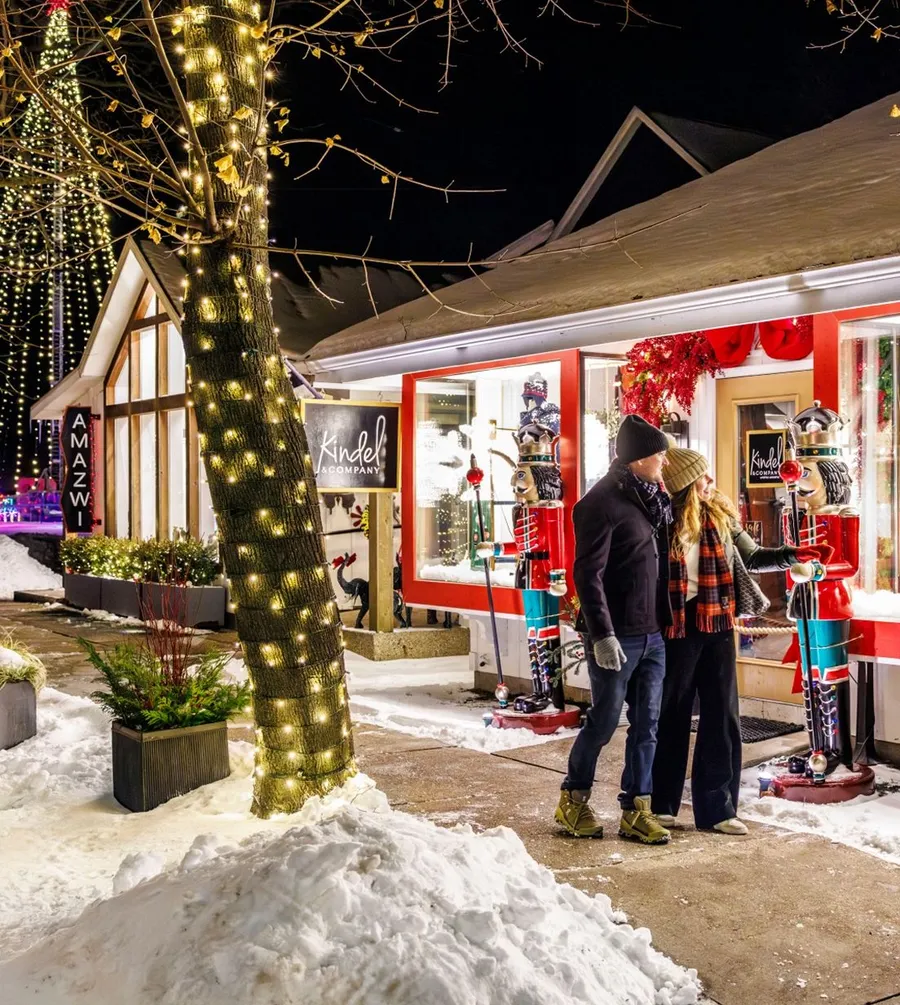 Visiting town, Shops, Dining